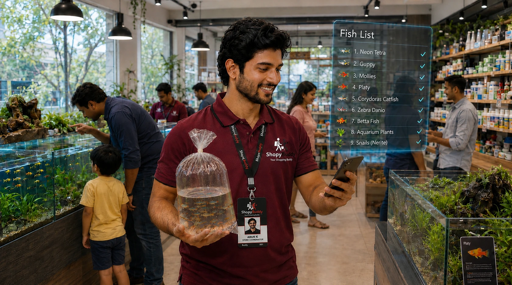 Shopping list service