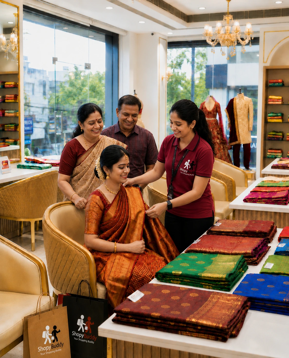 Wedding shopping service